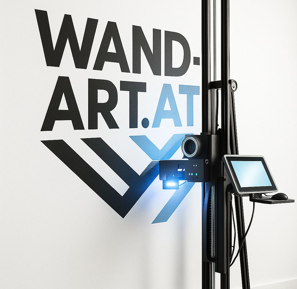 Innovativer Wanddruck